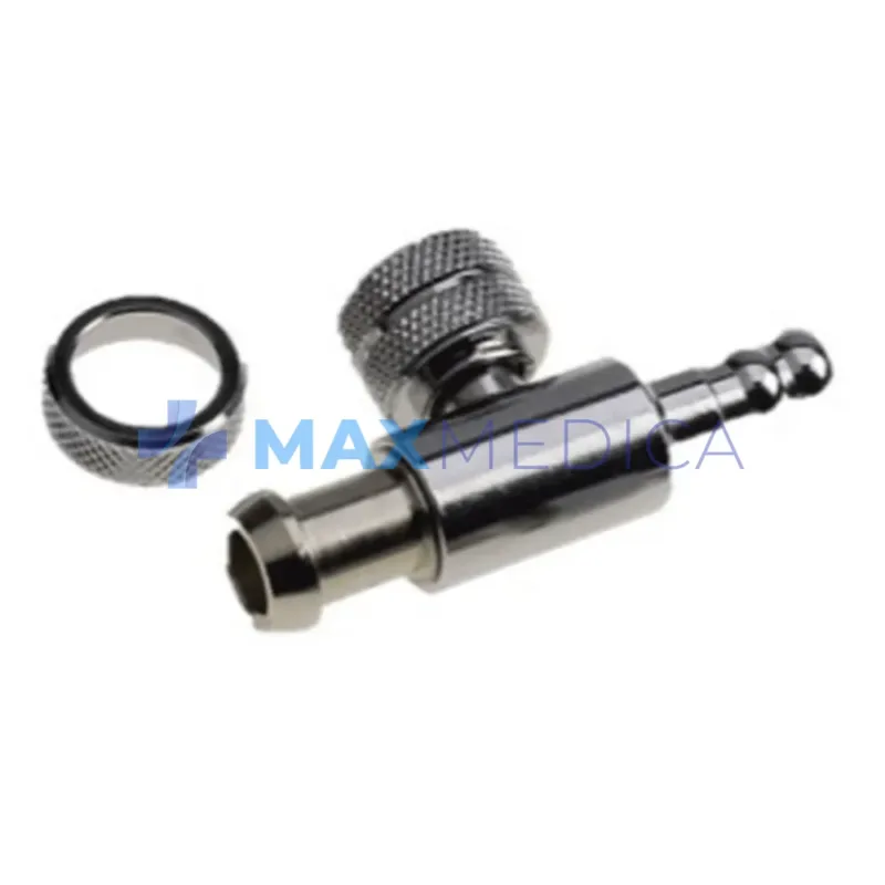 Zawór spustowy powietrza, z filtrem siatkowym, chromowany