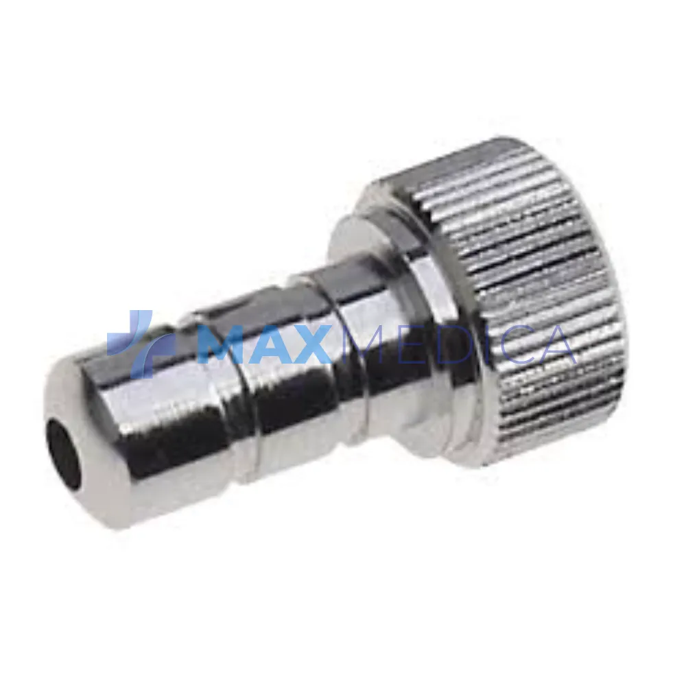 Łącznik krótki do ciśnieniomierzy, chromowany