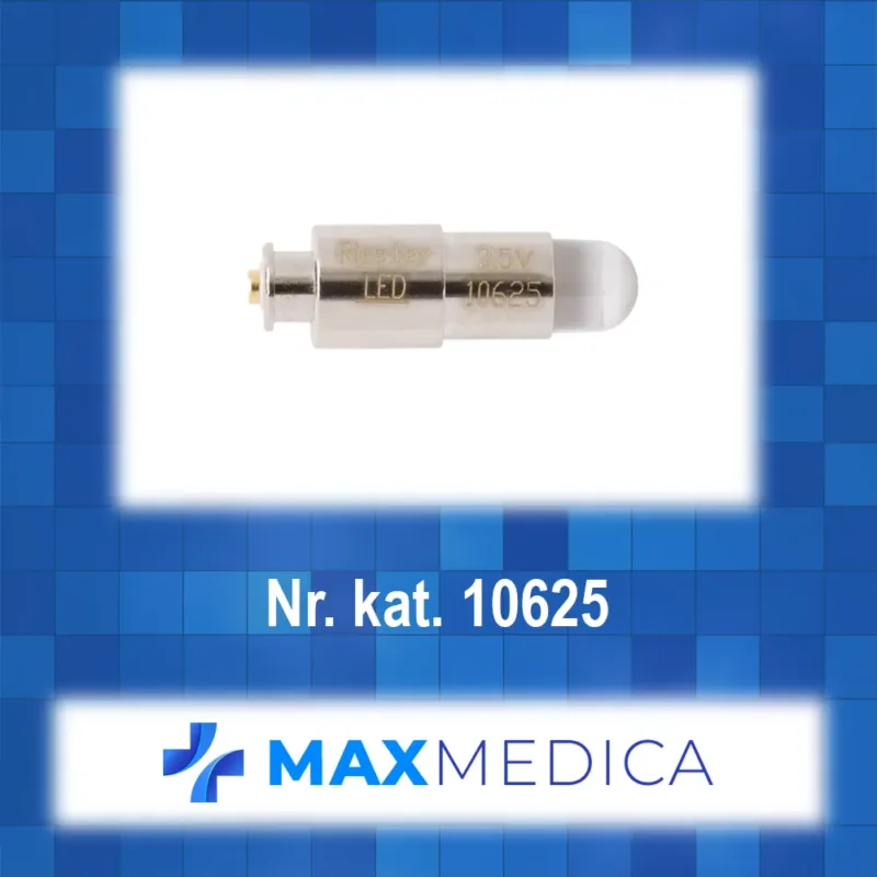 Dioda LED 3,5V, do Ri-former, oraz zestawu AKU - Głowica Otoskop L2,L3 / Uchwyty szpatułek / Wziernik nosowy / Ramię oświetlacza / Otoskop L2/L3, EliteVue / Dermatoskop / 1 szt.
