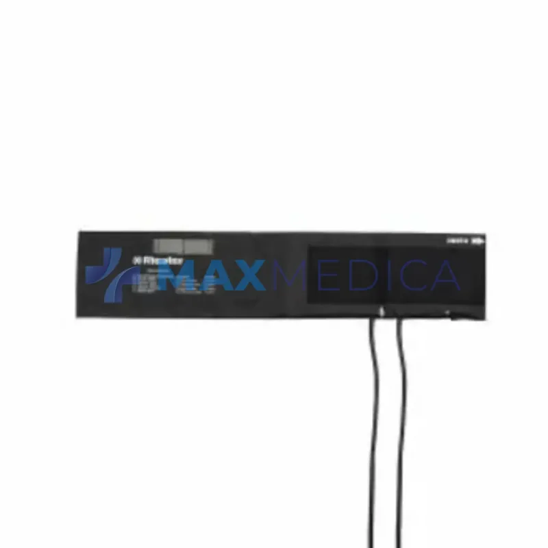 Mankiet dla dorosłych, na udo XL, dwuprzewodowy, 100 x 26 cm, obw. 50-70cm, czarny