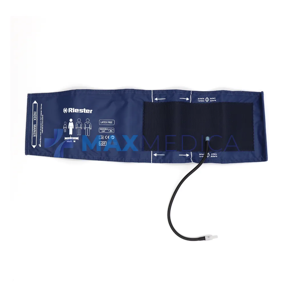 Mankiet do ciśnieniomierzy elektronicznych RBP-100 na rzep, rozmiar M (22-32cm), z łącznikiem, przewód 15cm