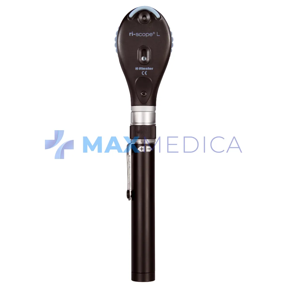 Oftalmoskop ri-scope L3 LED 2,5V + rękojeść bateryjna typ C, w twardym futerale