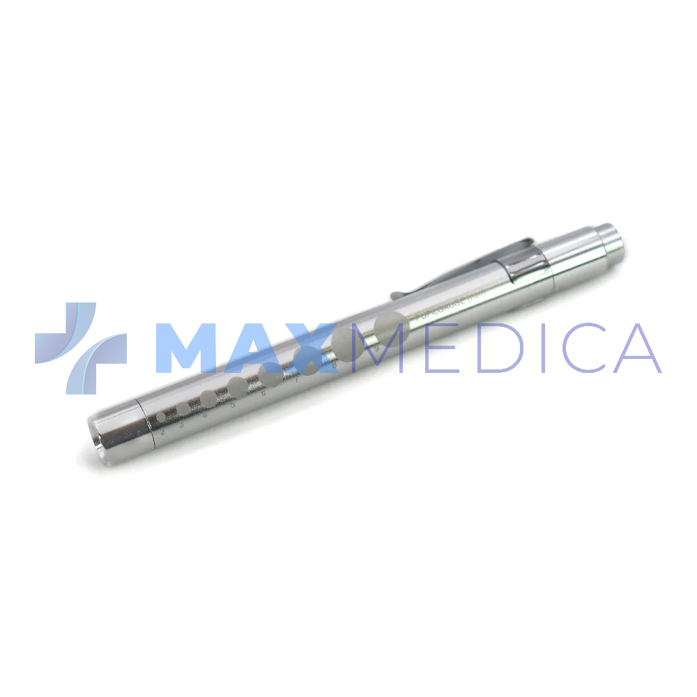 Lampka/latarka diagnostyczna ri-pen LED 3V, srebrna