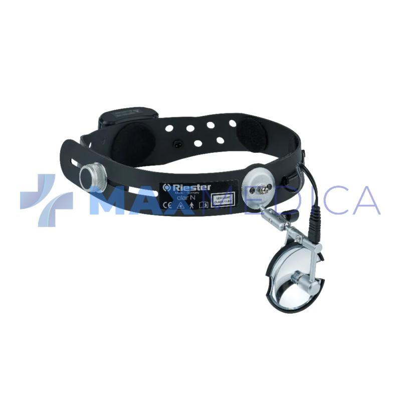 Lampa naczołowa Clar N 55 mm, LED 6V, akumulatorowa z ładowarką sieciową