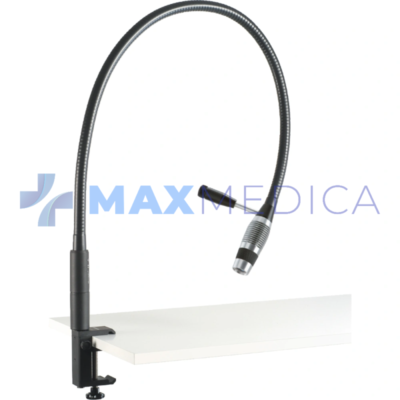 Lampa zabiegowa ri-magic HP-LED, elastyczne ramię 1,1m, biurkowa, zasilanie sieciowe