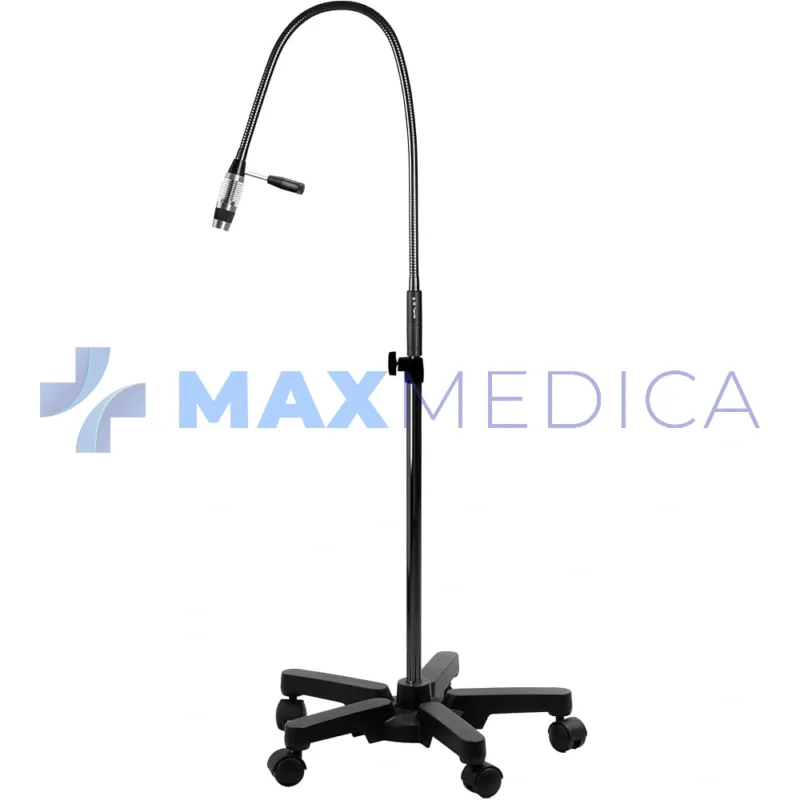 Lampa zabiegowa ri-magic HP-LED, elastyczne ramię 1,1m, na statywie jezdnym, zasilanie sieciowe