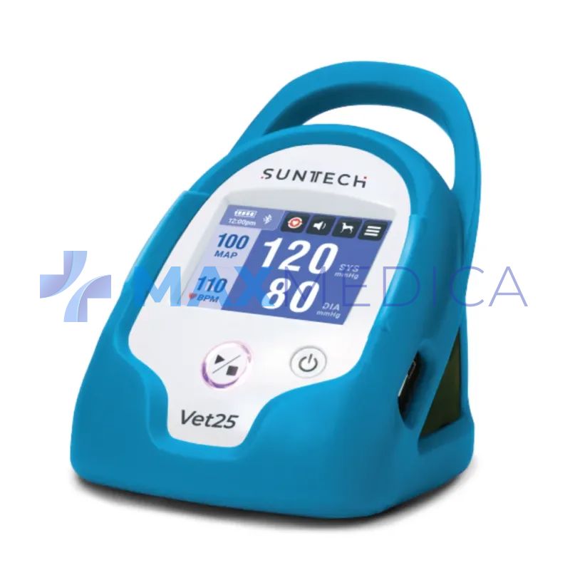 SunTech Monitor Vet25 ciśnieniomierz (ciągłe pomiary) - niebieska obudowa Peacock - wersja akumulatorowa