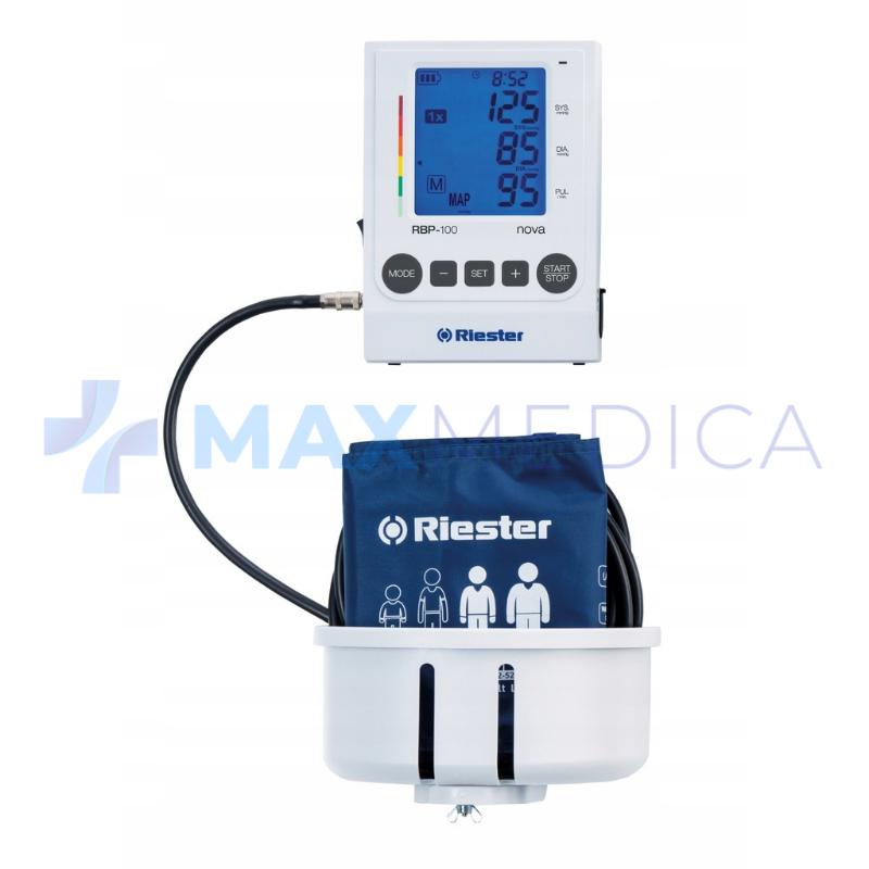 Ciśnieniomierz automatyczny, RBP-100, ścienny, mankiet M- 22-32 cm + L/XL - 32-52 cm