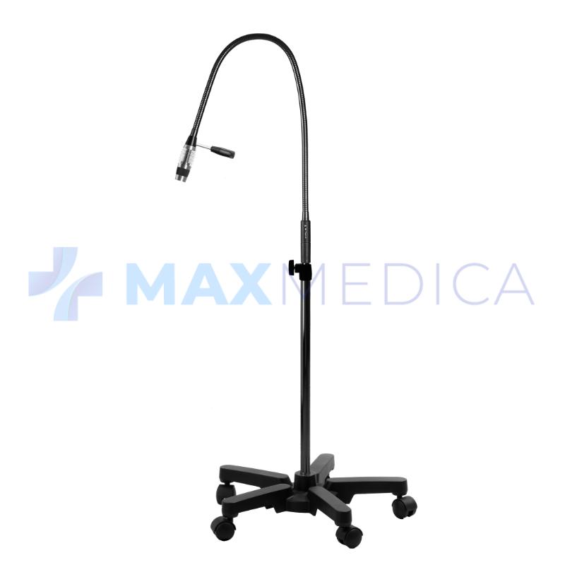 Lampa zabiegowa ri-magic HPLED, elastyczne ramię 1,1m, na statywie jezdnym, zasilanie sieciowe