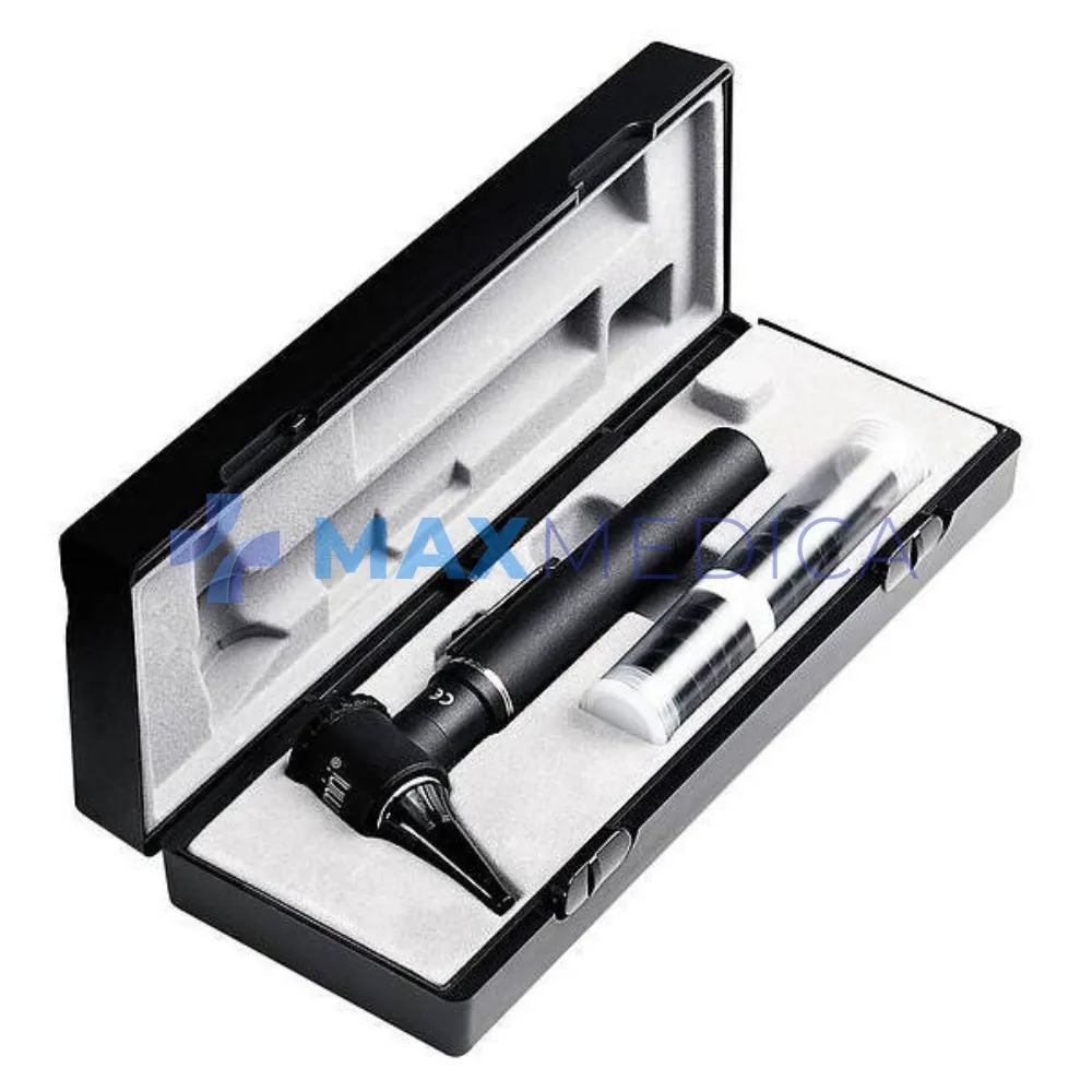 Otoskop ri-mini XL 2,5 V, czarny, w twardym futerale