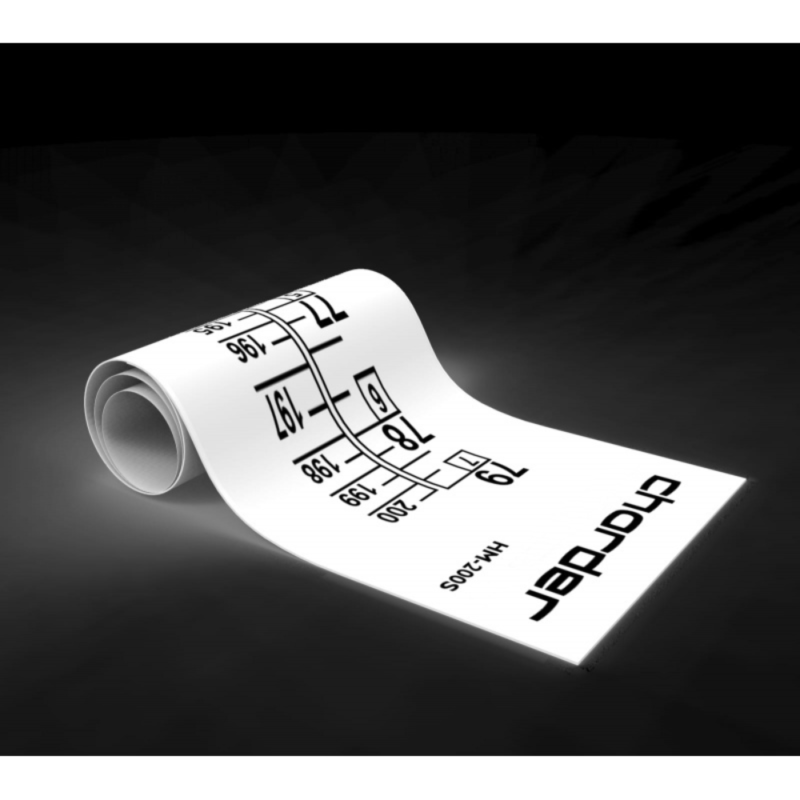 Wzrostomierz ścienny (wzrostomiarka w formie taśmy do przyklejenia na ścianę) CHARDER HM201S