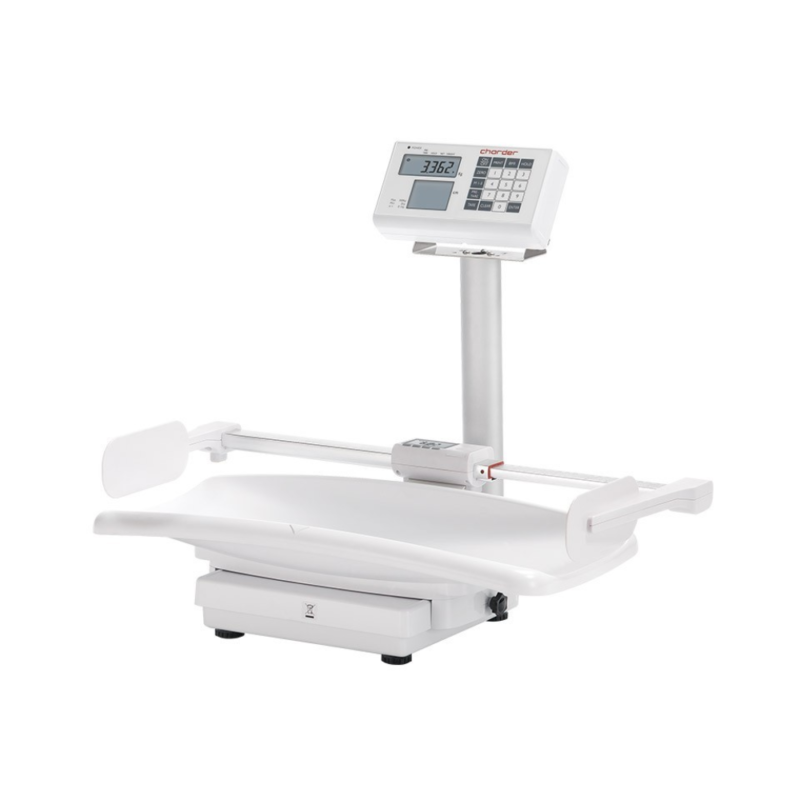 Elektroniczna waga medyczna niemowlęca i podłogowa z legalizacją Charder MS 21NEO z wzrostomierzem