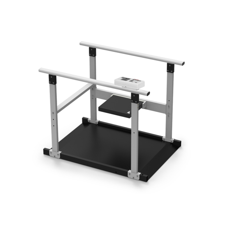 Elektroniczna waga platformowa ze składanym krzesełkiem i poręczami MS3830 (III) funkcja BMI do 300kg