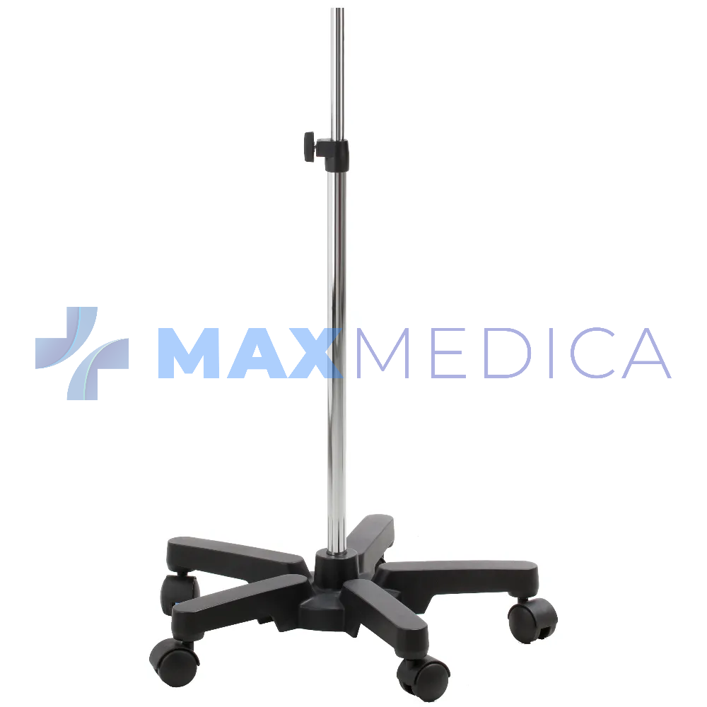 Stojak mobilny do ciśnieniomierza Big-ben / RBP-100 (podstawa + rura), 54 cm, malowany proszkowo