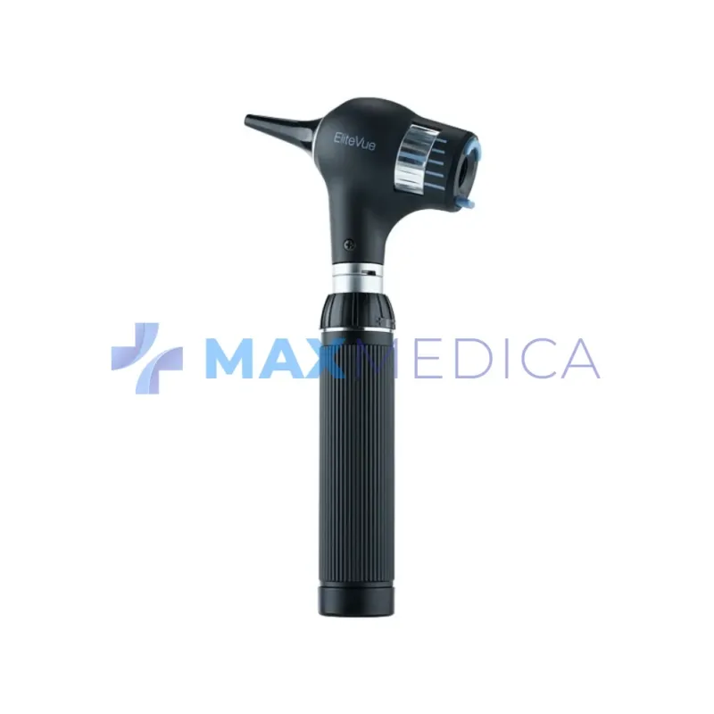 Otoskop EliteVue LED 3,5V, rękojeść akumulatorowa typ C, w twardym futerale