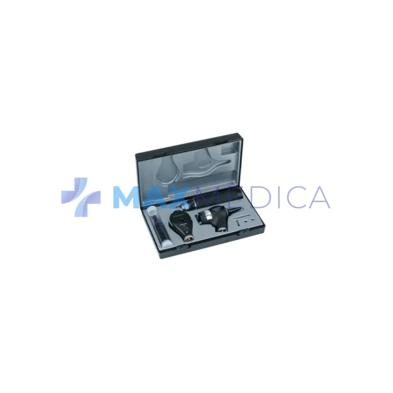 Zestaw Otoskop/Oftalmoskop EliteVue LED 3,5 V + rękojeść akumulatorowa typ C, w twardym futerale