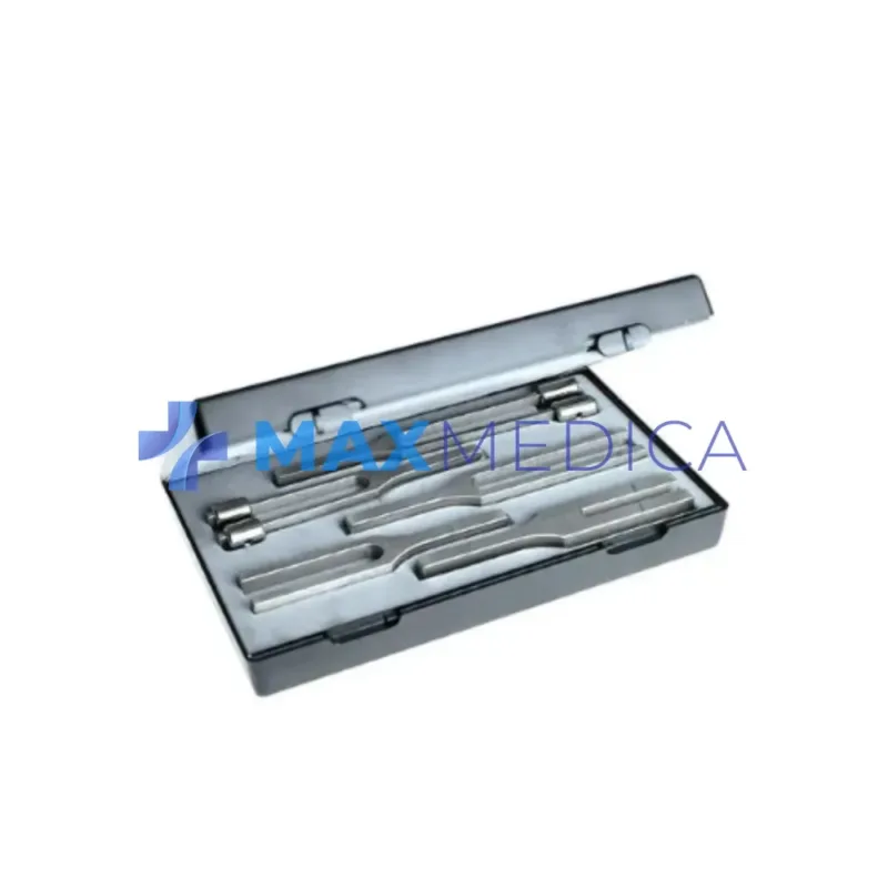 Zestaw stroików - 5 stroików ze stali nierdzewnej, w futerale z tworzywa